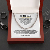 Heartfelt Father’s Day Gifts, Thoughtful Necklace for Dad from Son